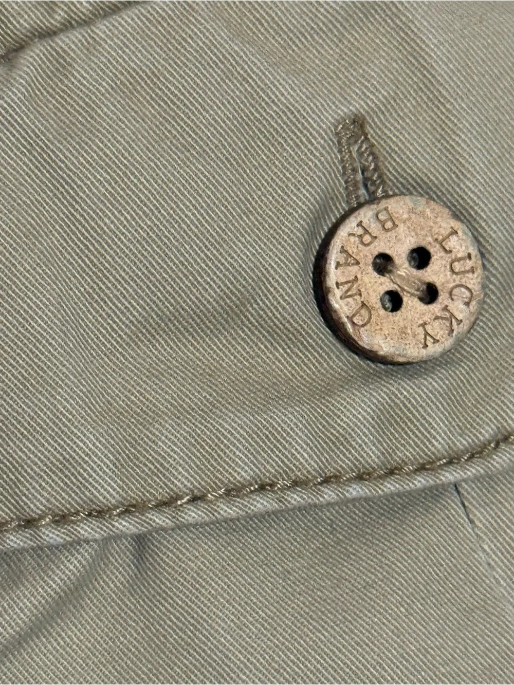 Lucky Brand Kids Cargo Shorts in Khaki Green